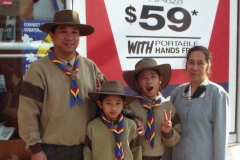 The Scouts with Lola Lou - Blacktown 1998 The Scouts with Lola Lou - Blacktown 1998