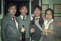 The Paskys with Mum The Paskys with Mum