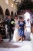 Rudy and Agnes escorts Joy to the altar.