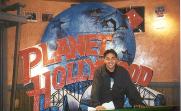 At Planet Hollywood before they closed shop