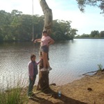 Morning Walk Around the Lake