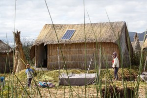Solar Panel in Uros Island